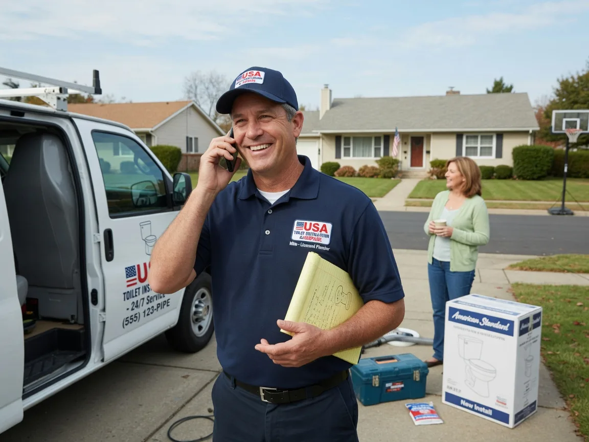 Toilet Installation De Land, IL FAQs